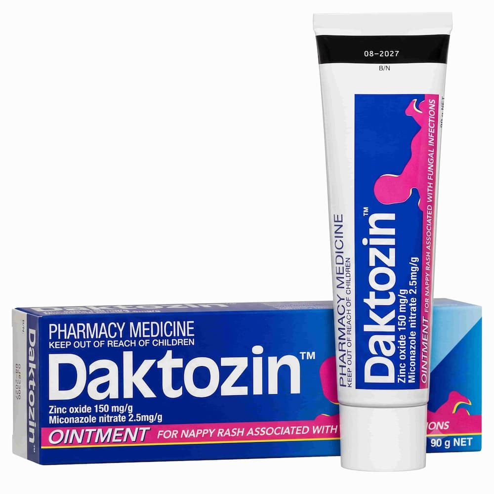 Daktozin Ointment 90g NET Tube and Carton for Yeast Diaper Rash